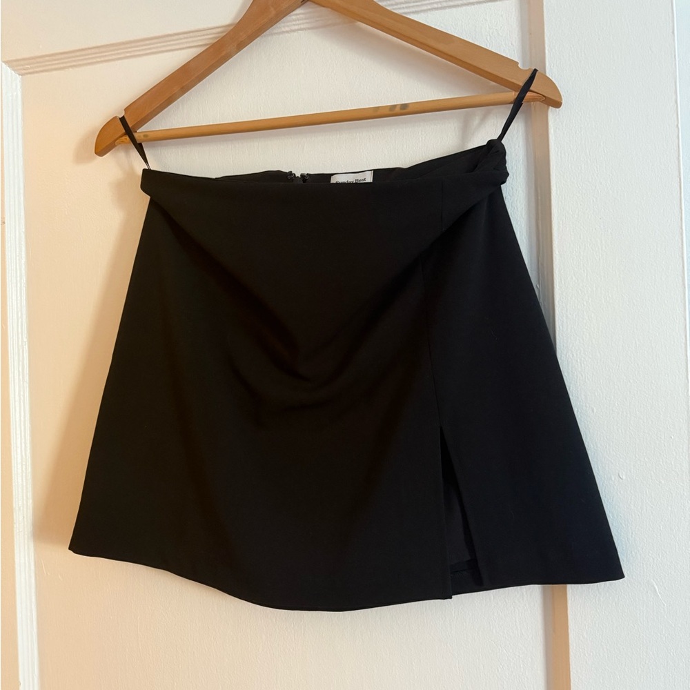 Sunday Best Black A-Line Skirt